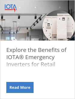 Explore the Benefits of IOTA® Emergency Inverters for Retail